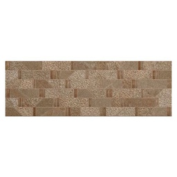 [26000] CARREAU 20X60 DEC TERRA MARRON (CX12PCS=1,44M²)