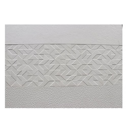 [26290] CARREAU 25X75 ORIGAMI BLANC (CX8PCS=1.45M2/CTN)
