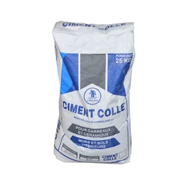 [27830] CIMENT COLLE SOMALAVAL GRIS 25KG CLASSE C1 TNR