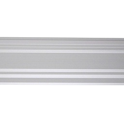 [27837] COUVRE JOINT 60MM / 2.5M ALUMINIUM PLATA MATE