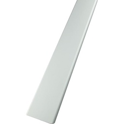 [21663] PROFIL BRIQUE DE VERRE PVC BLANC 2,5M