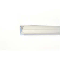 [28516] PROFIL ALUM CRUZ 10X10/12X12 ARGENT MAT