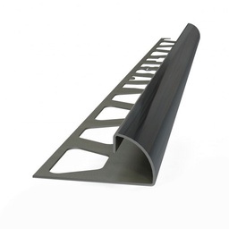 [28537] PROFILE DE BORD EXTERIEUR EN ALUMINIUM BRILLANT ANODISE 10MM/ 2,7ML BARRE