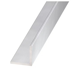[28545] CORNIERE EN ALUMINIUM POUR MARCHES 25X19 ANODISE MAT /2,50ML BARRE