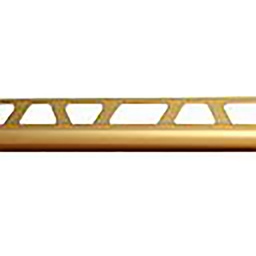 [29685] PROFILE DE NEZ D ESCALIER "Ç" EN ALUMINIUM ANODISE MAT 10MM/2,50ML BARRE