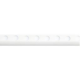 [29670] PROFIL PVC CARRELAGE 10,5MM X 2,6M BLANC 05002L01
