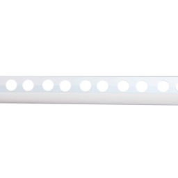 [28677] PROFIL PVC CARRELAGE 10MMX2.5M BLANC