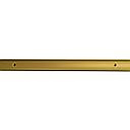 [28686] PROFILE DE TRANSITION EN ALUMINIUM POINÇONNE 25MM ANODISE OR