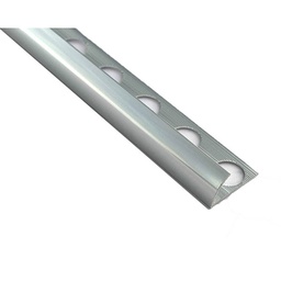 [28689] PROFIL DE TRANSITION EN ALU T 10MM ARGENT MAT