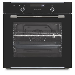 [20135] FOUR PYROLYSE AVEC RAIL ET SOFT CLOSE 70 LITRES NOIR