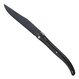 [20256] COUTEAU LAGUIOLE INTUITION METAL PVD NOIR MAT