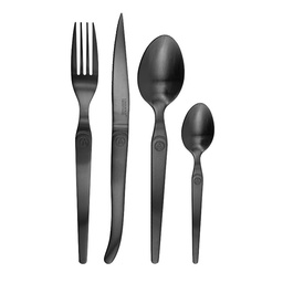 [20346] CUILLERE LAGUIOLE INTUITION METAL PVD NOIR MAT