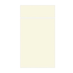 [20448] FACADE 1PORTE 1TIROIR 400 EVA BLANC GLACIAL