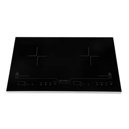 [20464] TABLE DE CUISSON INDUCTION 70CM SLIDER FLEX + 2 FOYERS NOIR