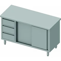 [20708] FRONTAL COULISSANTE 60 POUR MEUBLE BAS LARICE GRICIO