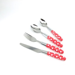 [20786] MENAGERE M24 POIS CLASSIC ROUGE 198C EN POT PET