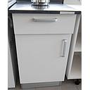 [21416] MEUBLE DE RANGEMENT POUR CUISINE 450X530X680 BLANC