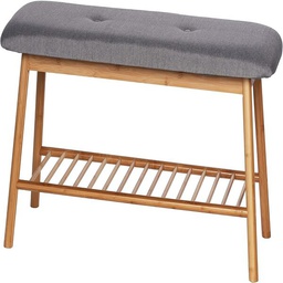 [21743] BANC A CHAUSSURES AVEC COUSSIN BAHARI