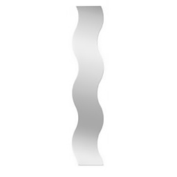 [21878] MIROIR BORDS POLIS SWING 130X20