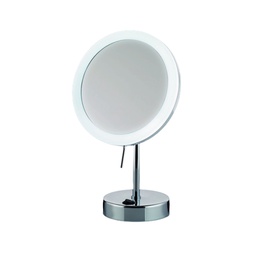 [25060] MIROIR LUMINEUX LED GROSSISSANT PIVOTANT A POSER X5