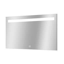[21905] PORTLAND 100 MIROIR LED 1 BANDE DE SABLAGE HORIZONTALE 70X100