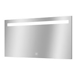 [21906] PORTLAND 120 MIROIR LED 1 BANDE DE SABLAGE HORIZONTALE 70X120
