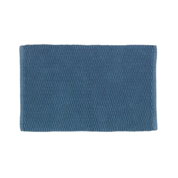 [21951] TAPIS DE BAIN 50X80 CM COTON MONA GRIS BLEU