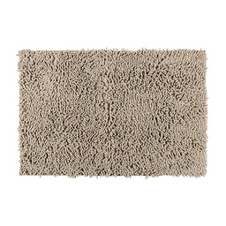 [21976] TAPIS DE BAIN CHENILLE 50X80CM SABLE