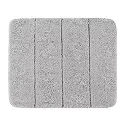 [25370] TAPIS DE BAIN STEPS GRIS CLAIR 55X65CM MICROPOLYESTER