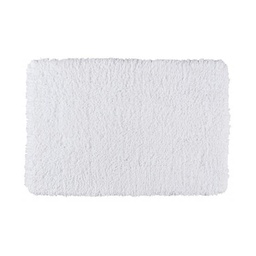 [25362] TAPIS DE BAIN BELIZE BLANC 60X90CM/30MM MICROPOLYESTER