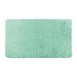 [25365] TAPIS DE BAIN BELIZE TURQUOISE 60X90CM/30MM MICROPOLYESTER
