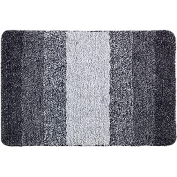 [21985] TAPIS DE BAIN LUSO GRIS 60X90CM MICROPOLYESTER