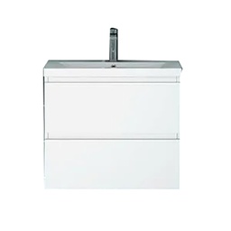 [25031] MEUBLE SALLE DE BAIN SIMPLE SANS VASQUE 63BLANC