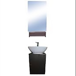 [22019] MEUBLE DE SALLE DE BAIN 410X410 AVEC MIROIR 800X400