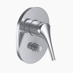 [22144] MITIGEUR BAIN DOUCHE ENCASTRE CHROME AT 235 RBS TRIM