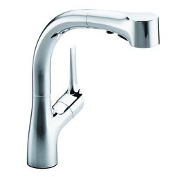 [21022] MITIGEUR EVIER EXTRACTIBLE CHROME ELATE