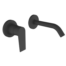[25096] MITIGEUR LAVABO ENCASTRE EC2 AGORA XTREME NOIR