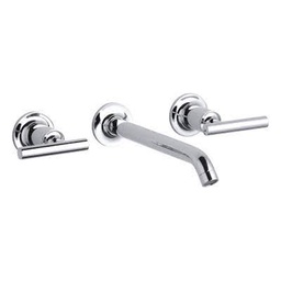 [22432] MELANGEUR MURAL PURIST CHROME 2 POIGNES