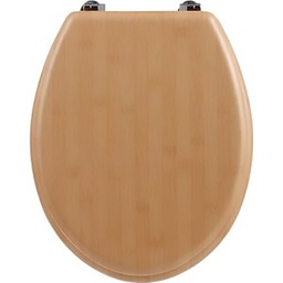 [22468] ABATTANT WC IMITATION BAMBOU