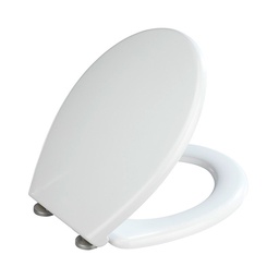 [22501] ABATTANT BILBAO BLANC PLASTIQUE 47.5X6X40CM