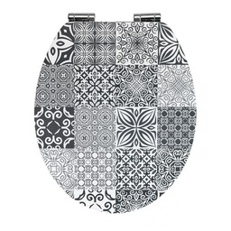 [22508] ABATTANT A RALENTISSEUR PORTUGAL MDF GRIS 44X37.5X1CM