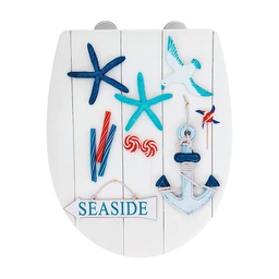 [22521] ABATTANT SEASIDE ULTRABRILLANTE THERMOPLASTIQUE 36.5X45CM