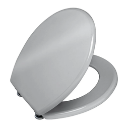 [22538] ABATTANT PRIMA ARGENT BRILLANT EN MDF