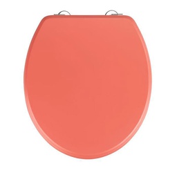 [22540] ABATTANT PRIMA COLEUR CORAIL MAT EN MDF