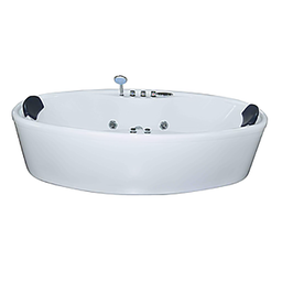[22601] BAIGNOIRE JACUZZI ACRYLIQUE OVAL MILA 1000X2100X660MM