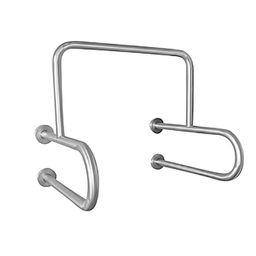 [22612] BARRE MAIN COURANTE POUR HANDICAPES SUPPORT MUR S/304