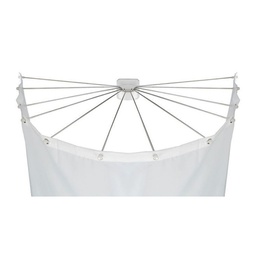 [22664] PARAPLUIE POUR RIDEAU DE DOUCHE AVEC 12 BRAS