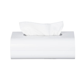 [22673] BOITE A MOUCHOIRS ORIA BLANC