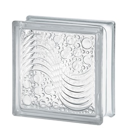 [22715] BRIQUE DE VERRE EUROPEEN EP 80MM 190X190MM MARINA