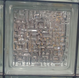 [24588] BRIQUE DE VERRE EUROPEEN EP 80MM 190X190MM MAYA